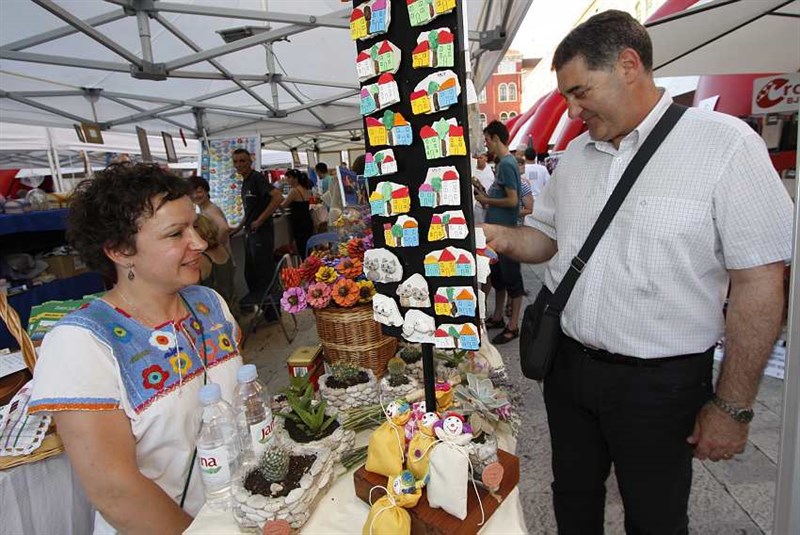 Акция "Покупайте хорватское" в Сплите